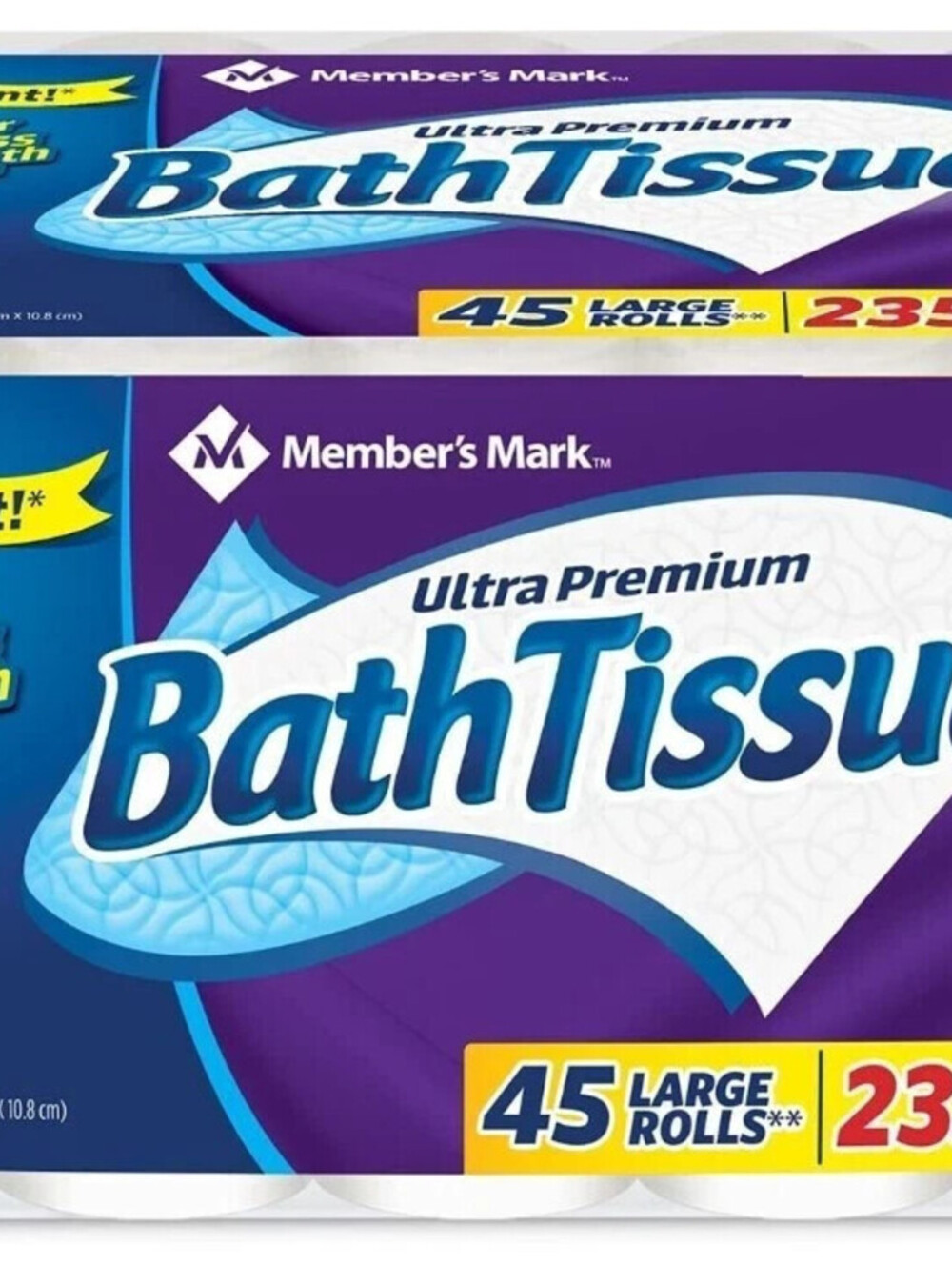 Member's Mark Ultra Premium Bath Tissue, 2 ply (235 sheets, 45 rolls)